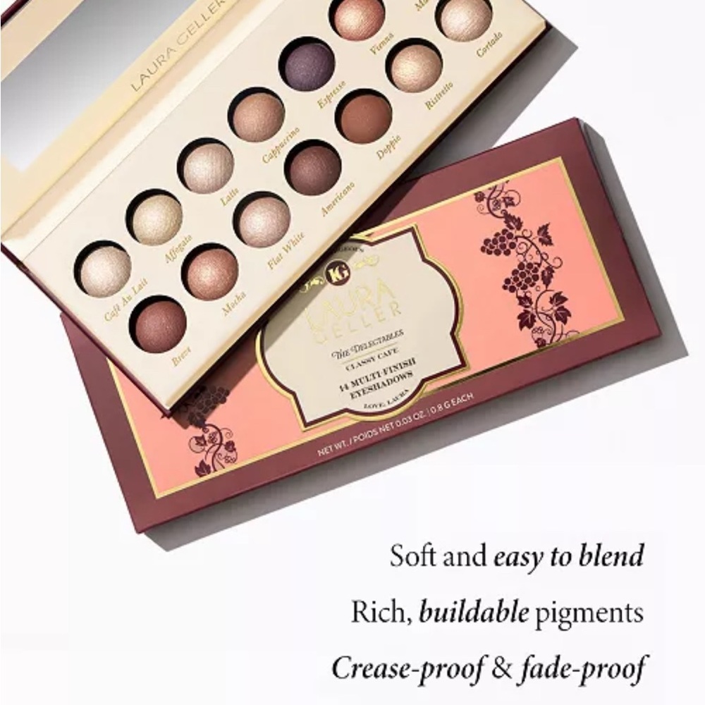 New - Laura Geller Classy Cafe Eyeshadow Palette